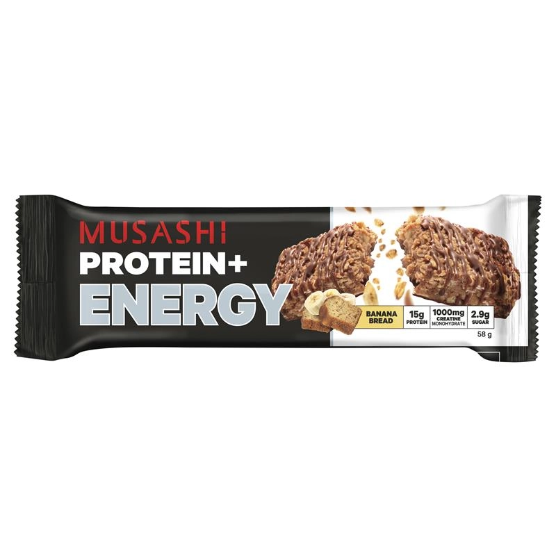 Musashi Protein + Energy Bar 58g