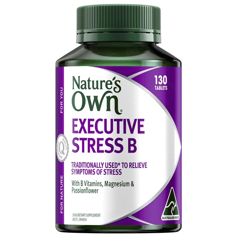 Nature’s Own Executive Stress B 130 Capsules