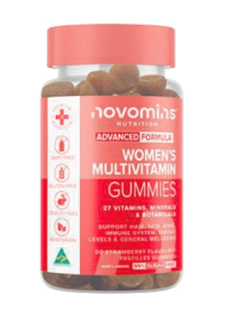 Novomins Women's Multivitamins Gummies 60 Pastilles