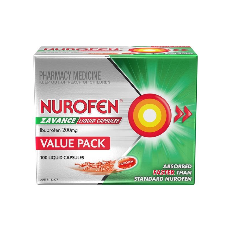 Nurofen Zavance 100 Liquid Capsules