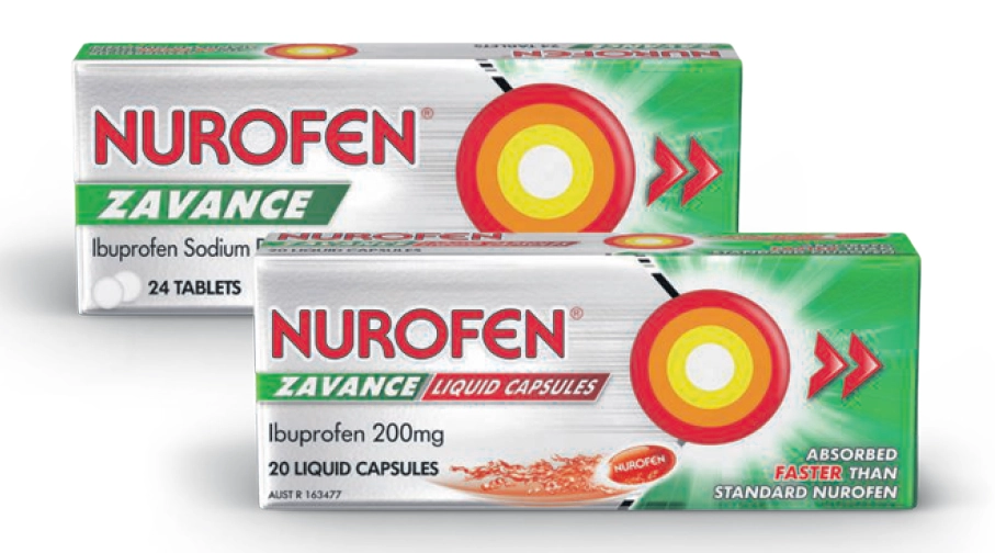 Nurofen Zavance 24 Tablets or 20 Liquid Capsules