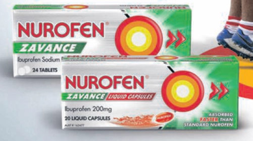 Nurofen Zavance Fast Pain Relief Range