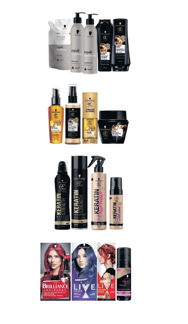 Schwarzkopf Hair Range