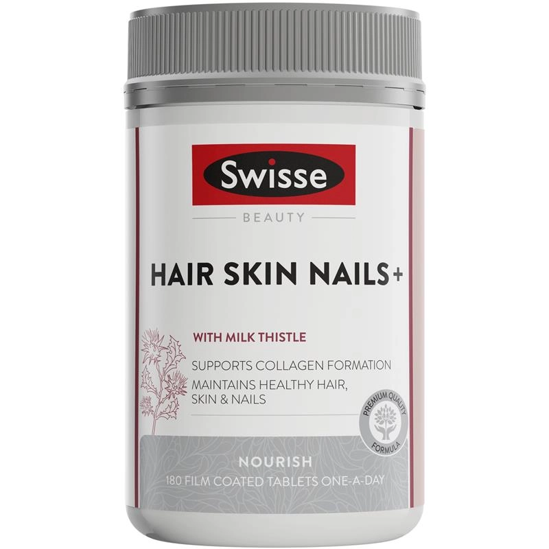 Swisse Beauty Hair, Skin, Nails+ 180 Tablets