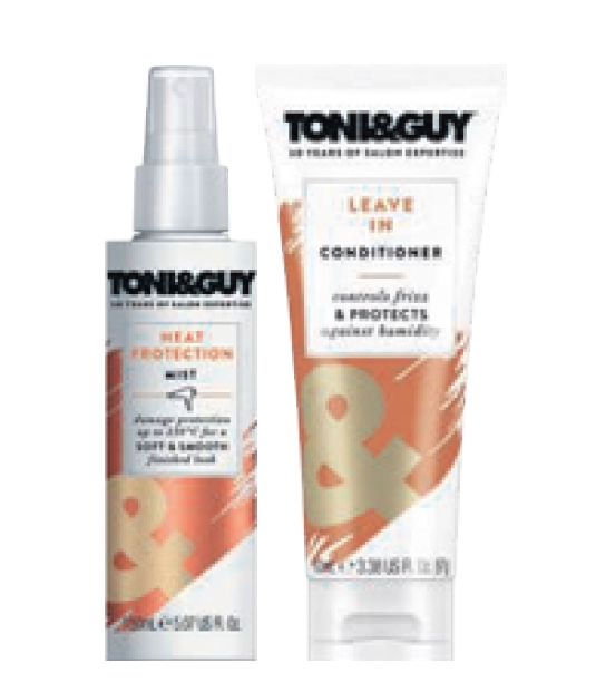 Toni & Guy Casual Sea Salt Texturising Spray 200ml or Prep Heat Protection Mist 150ml