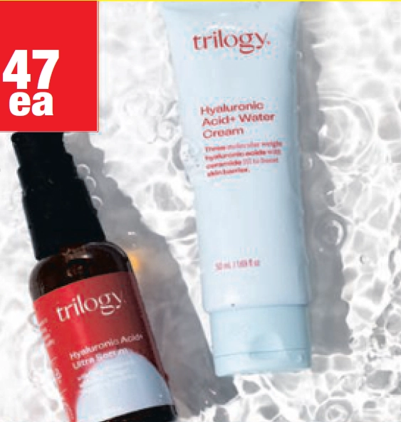 Trilogy Hyaluronic Acid Range