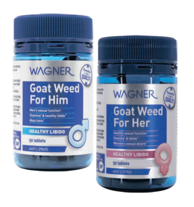 Wagner Goat Weed For Him or Her 50 Tablets