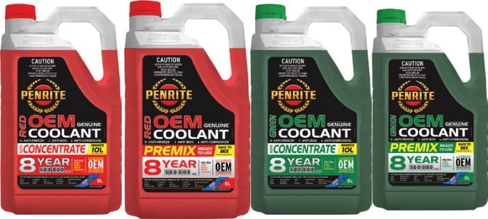 20% off Penrite Anti-Freeze/ Anti-Boil 5L Coolants^