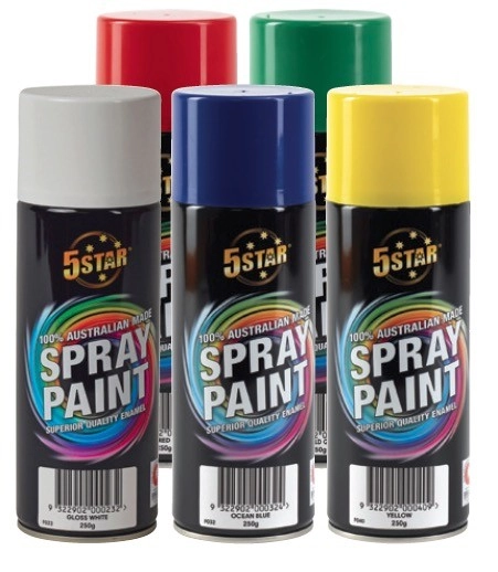 5 Star 250g Enamel Spray Paint