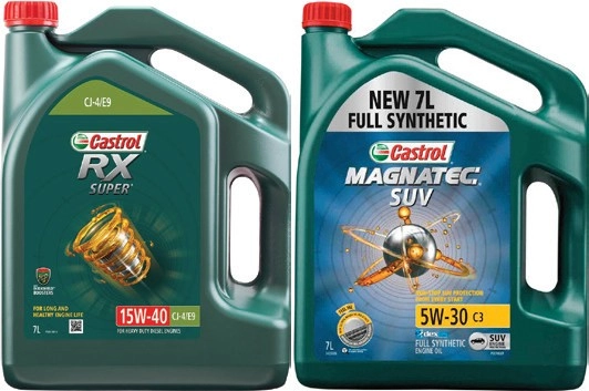 Castrol Selected 7L Engine Oils^