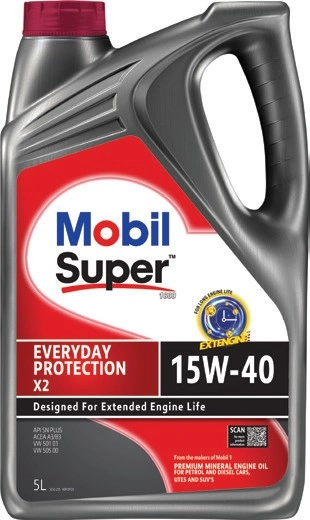 Mobil Super 1000 x2 Everyday Protection Engine Oil^