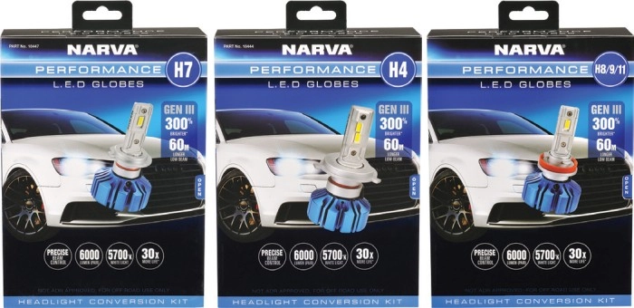 Narva GenIII LED Headlight Kit