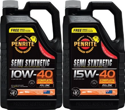 Penrite 5L Semi Synthetic Engine Oils^