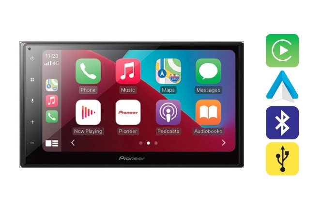 Pioneer 6.8” Android™ Auto & Carplay Digital Media Player