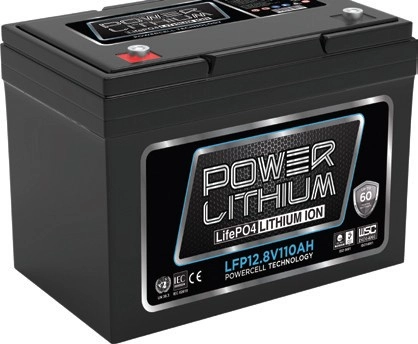 Power Lithium 110Ah 12V Lithium Deep Cycle Battery^