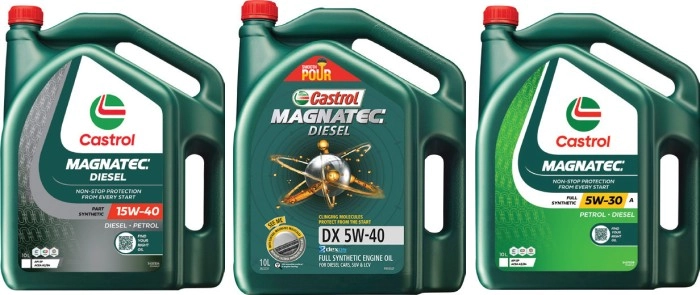 Selected Castrol 10L Magnatec Engine Oils^