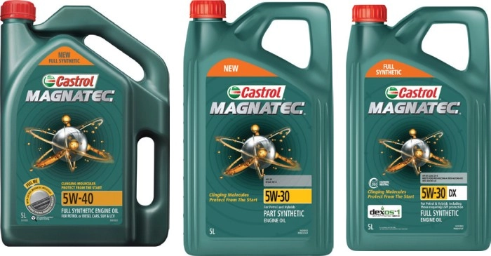 Selected Castrol 5L Magnatec Engine Oils^