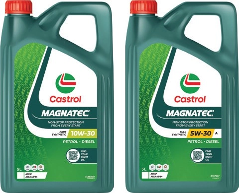 Selected Castrol Magnatec 5L Engine Oils^