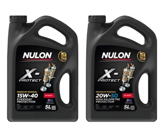 Selected Nulon X-Protect 5L Engine Oils^