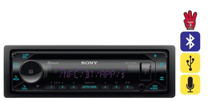 Sony CD/Digital Media Player with Bluetooth®