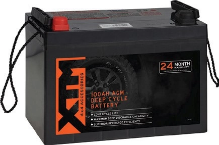 XTM DC12 100Ah AGM Deep Cycle Battery