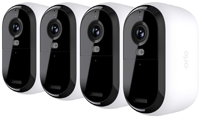 Arlo Essential Outdoor Camera 2k 4 Pack