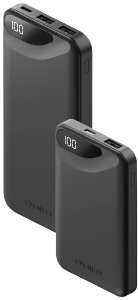 Cygnett ChargeUp Plus Powerbank 5K + 10K Twin Pack