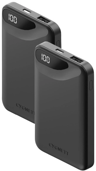 Cygnett ChargeUP Plus Powerbank 5k Twin Pack