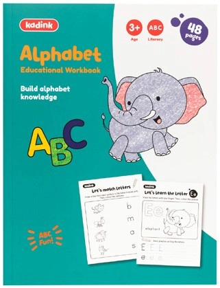 Kadink Workbooks 48 Pages - Alphabet