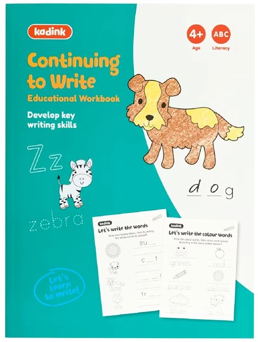 Kadink Workbooks 48 Pages - Continuing to Write