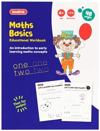 Kadink Workbooks 48 Pages - Maths Basic