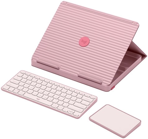 Logitech Casa Pop-Up Desk - Bohemian Blush