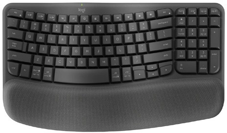 Logitech Wave Keys Wireless Ergonomic Keyboard