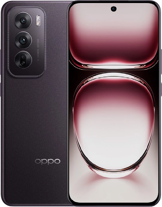 Oppo Reno 12 Unlocked Smartphone - Black Brown