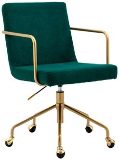 Otto Brumunddal Velvet Chair - Green