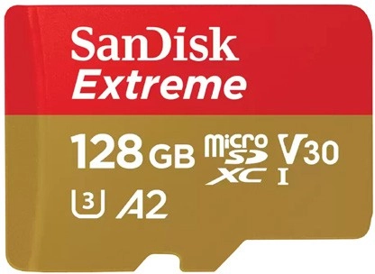 SanDisk 128GB Extreme microSDXC Memory Card