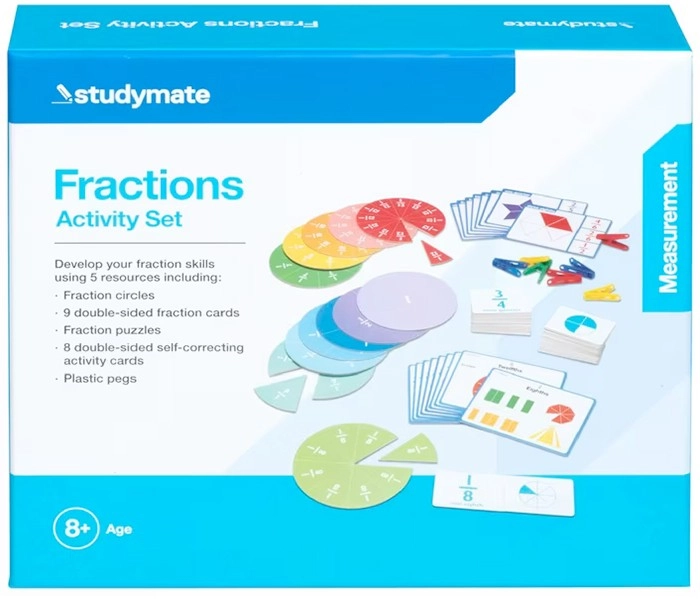 Studymate Educational Fractions Activity Set