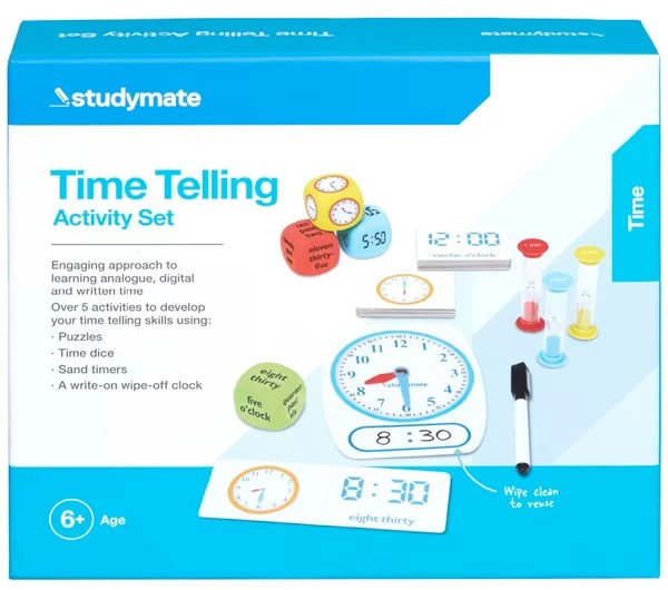 Studymate Educational Time Telling Activity Set