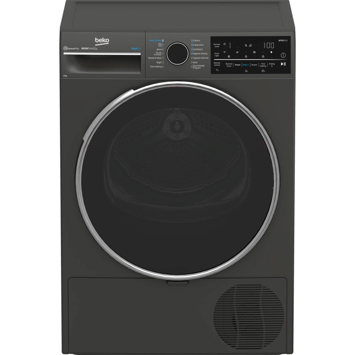 Beko BDPB904HG 9kg Hybrid Heat Pump Dryer (Graphite)