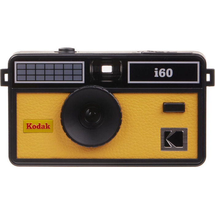 Kodak i60 Reusable 35mm Film Camera with Pop-up Flash (Kodak Yellow)