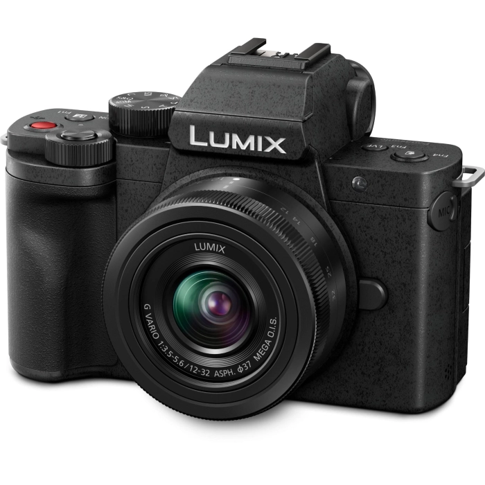 Panasonic LUMIX G100D Compact Mirrorless Camera with 12-32mm F3.5-5.6 Lens