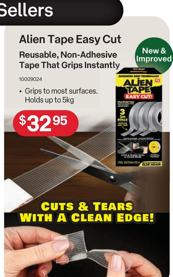 Alien Tape Easy Cut