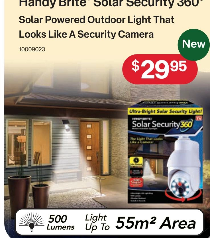 Handy Brite® Solar Security 360°