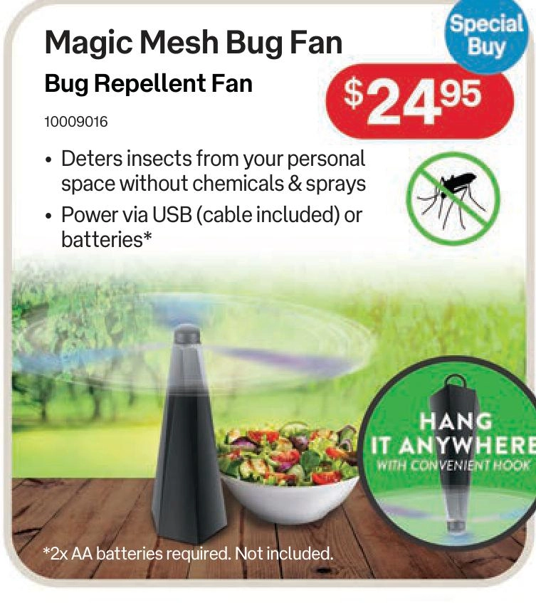 Magic Mesh Bug Fan