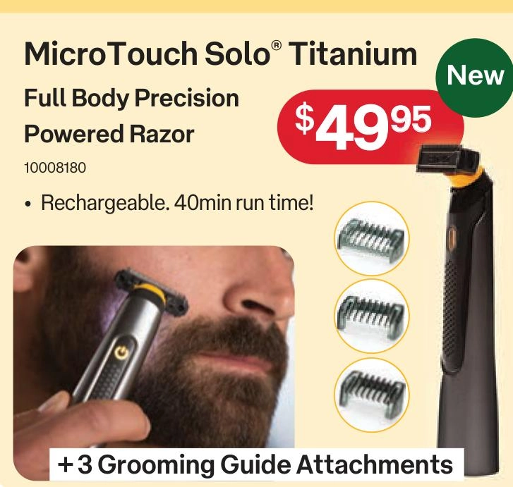 MicroTouch Solo® Titanium