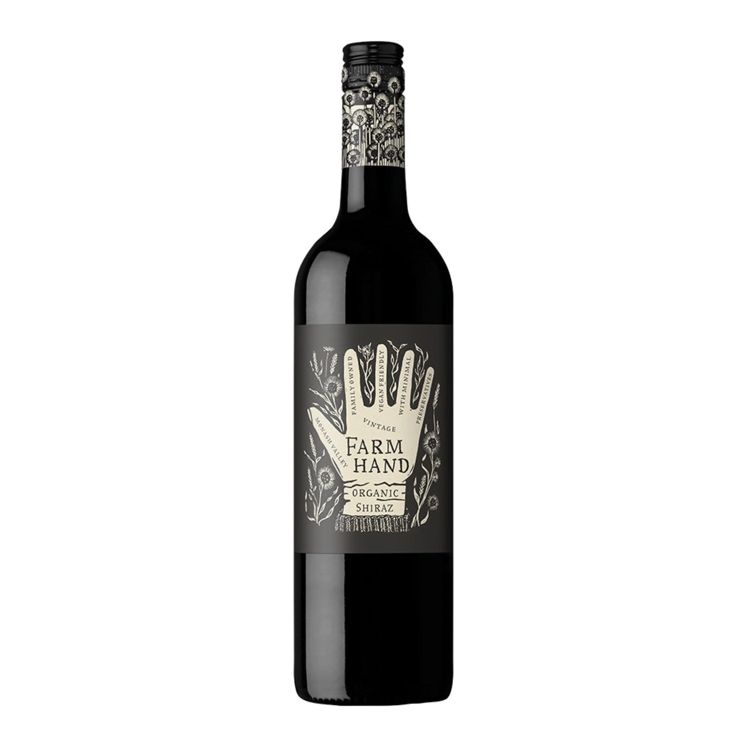 Farm Hand Organic Shiraz 750ml Bottle