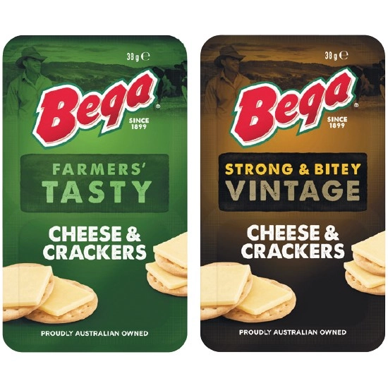 Bega Cheese & Crackers 38g – From the Fridge