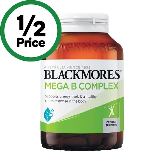 Blackmores Mega B Complex Tablets Pk 200~