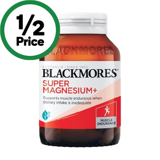 Blackmores Super Magnesium+ Tablets Pk 100~