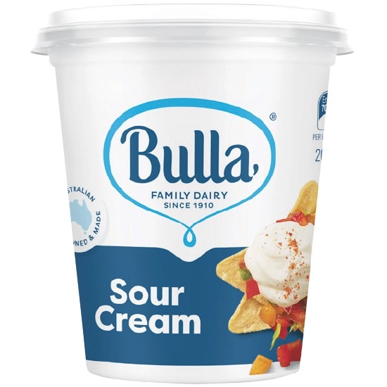 Bulla Sour Cream Premium 200ml – From the Fridge